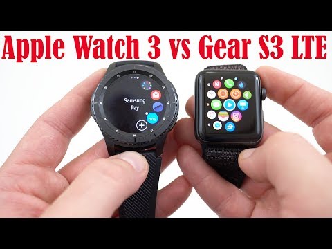 Apple Watch Series 3 LTE vs Samsung Gear S3