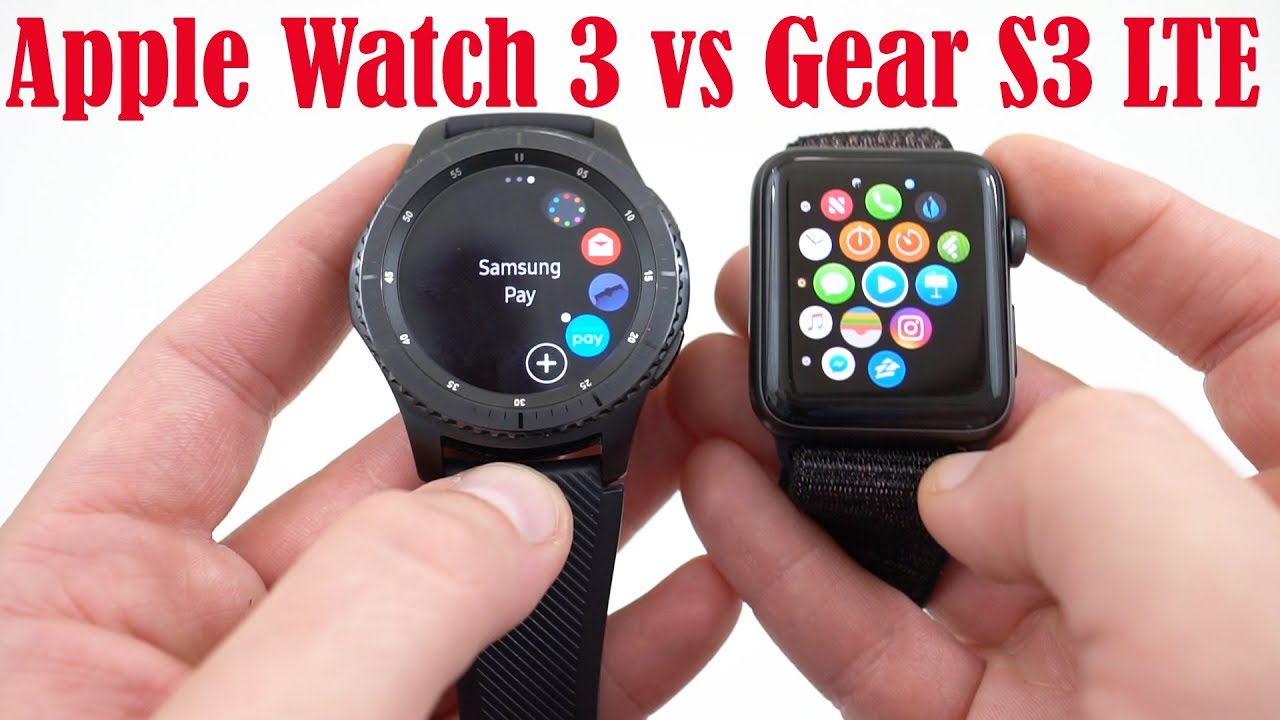 compare samsung watch s3 and s4