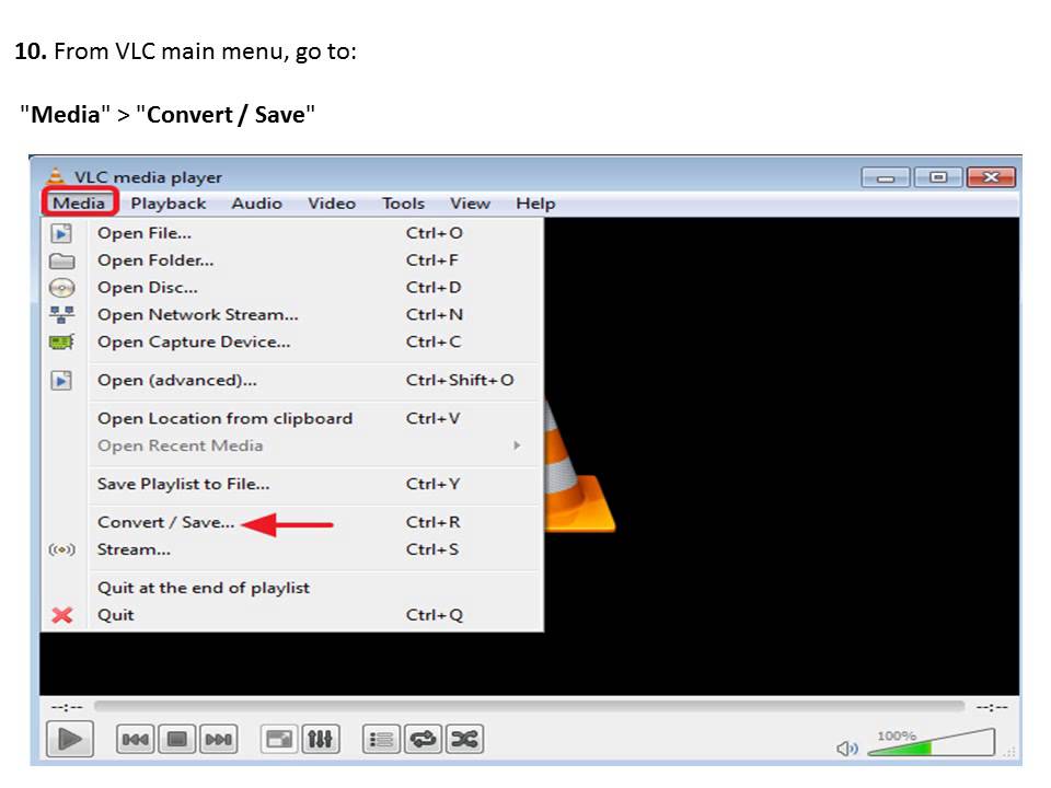 Rotate Save A Video Using Vlc Media Player Youtube