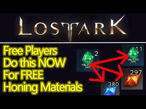 Free players, DO THIS TRICK NOW to get FREE HONING MATERIALS before it's TOO LATE, Lost Ark f2p tip