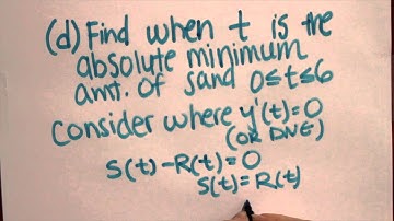 AP Calc AB 2005 FRQ #2