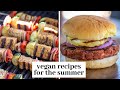 3 Vegan Summer Recipes // Burgers, Grilled Tofu Skewers & Potato Salad