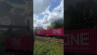 Freightliner 70004 passing Southcote Junction 9/9/25