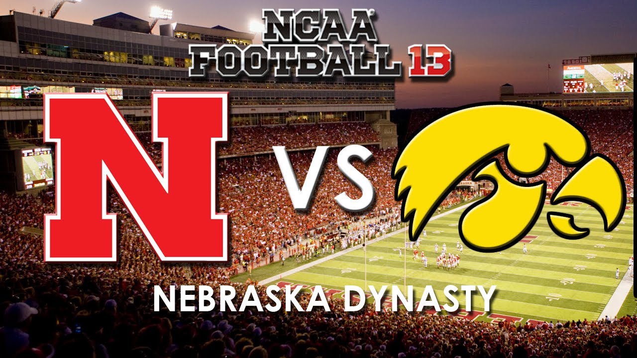 NCAA 13 Nebraska Cornhuskers vs. Iowa Hawkeyes YouTube