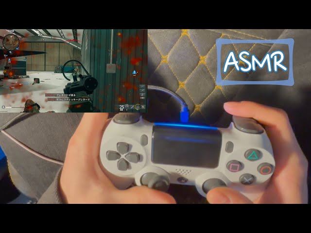 ASMR プレイ中のコントローラーの音