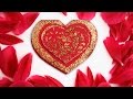 Валентинка «Алое сердце» | Valentine`s day card &quot;Scarlet Heart&quot;