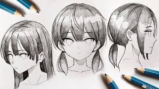 How to Draw Anime Faces from ANY ANGLE! Full BEGINNER Guide