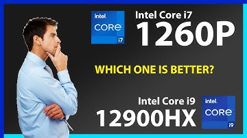 INTEL Core i7 1260P vs INTEL Core i9 12900HX Technical Comparison
