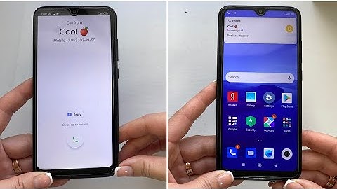 Xiaomi Redmi 8 incoming call & boot animation ( VHS effect)