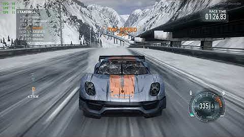 Need for speed the run, (Vsync on, (30 FPS)-720P, low) multiplayer 01/08/2021 Ryzen 5 3400G 4GB Vram