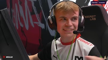 Brollan Insane 4 Kills Mouz vs FaZe Clan (Overpass) in Blast Premier Semifinals 2023