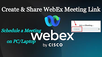 Como criar sala no Cisco Webex?