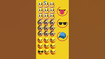 🧐 Can You Spot the Odd Emoji? 99% Fail This Challenge!  #trivia #emojichallenge #guess #viralshort
