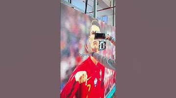 Repair of Cristiano Ronaldo#leddisplay #cr7 #ronaldo