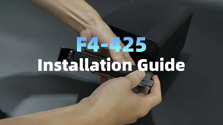 How to Install a Hard Drive - for TerraMaster F4-425