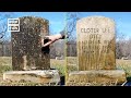 TikToker Cleans Old Gravestones in Free Time