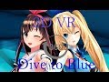 【MMD VR 360°】Dive to Blue 360 3D VR【3D】