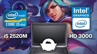 i5 2520M + Intel HD Graphics 3000: Pruebas de FPS en 7 juegos | Dell Latitude E6420: Laptop de $150