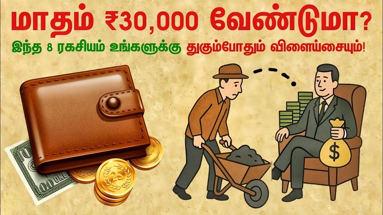 மாதம் ₹30,000 வேண்டுமா? இந்த 8 ரகசியம் உங்களுக்கு துகும்போதும் விளைய்சையும்! | Finance Tips