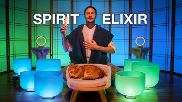 **Your Spiritual Elixir**  Energetic Cleanse - Crystal Singing Bowl Sound Bath