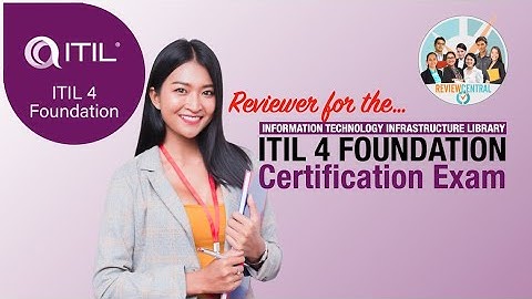 ITIL 4 Foundation Certification Exam Reviewer #ReviewCentral #ITIL #itil4foundation  #FreeReviewer