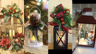 top 30 Christmas lantern ideas/christmas lantern decoration ideas2023