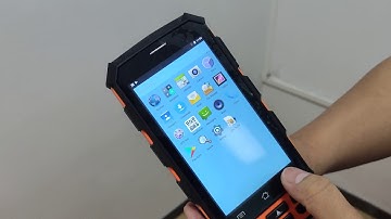 BQ-A08 Android Handheld PDA 2D Honeywell N6603 Scanner Test Video