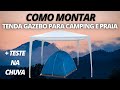 | COMO MONTAR UMA TENDA GAZEBO |  Ideal para camping e praia