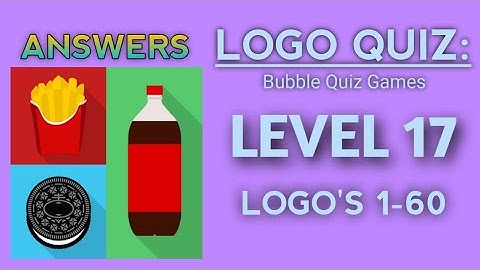 LOGO QUIZ ANSWERS | LEVEL 17 @brainitquiz