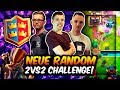 NEUE RANDOM 2vs2 DECK CHALLENGE!😂 | Zufälliges Deck + Mitspieler! | Clash Royale Deutsch