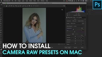 How to Install Camera RAW Presets on Mac