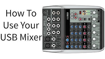 How To Use Your USB Mixer