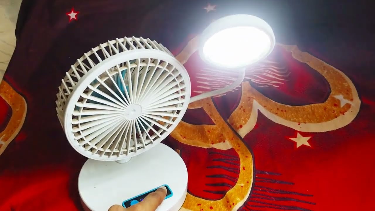 Best Charging Fan With Study Lamp , Ultimate portable Solution ,