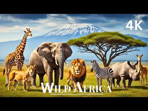 Undiscovered Wild Africa 4K Amazing Animals Of Tanzania Namibia