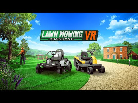 Lawn Mowing Simulator VR | Announce Trailer | Meta Quest Platform