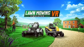 Lawn Mowing Simulator VR | Announce Trailer | Meta Quest Platform