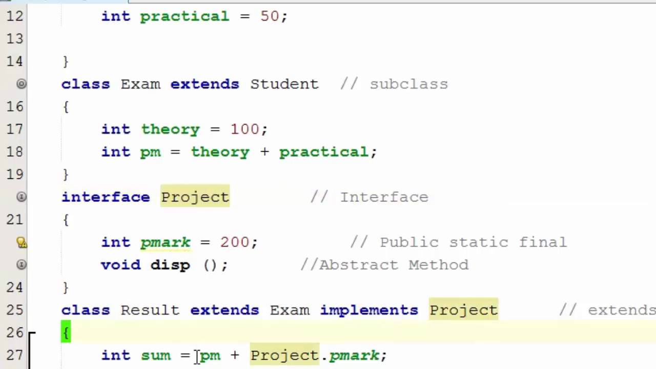 Interfaces and Inheritance in Java - GeeksforGeeks