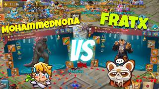 Lords Mobile - Insane WoW at K511! MohammedNona Vs Fratx! Who can win?