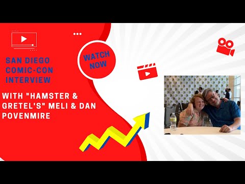 Meli & Dan Povenmire Interview for Hamster & Gretel at Comic-Con