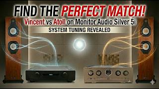 What you get with different amps/ Monitor Audio Silver/ Atoll IN300 vs Vincent SV237 #amplifier
