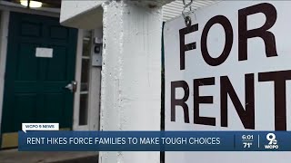 Rent hikes force Cincinnati families to make tough decisions