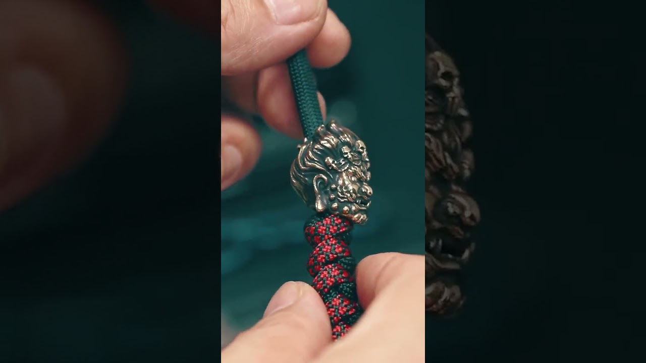 Paracord Bead Mahakala for Knife Bracelet and EDC Gears