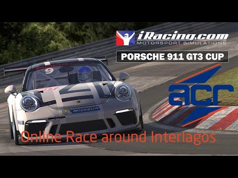 sao paulo brasil iRacing Porsche 911 GT3 cup series at Interlagos Sao Paulo - Setup Work Practise and Final Race