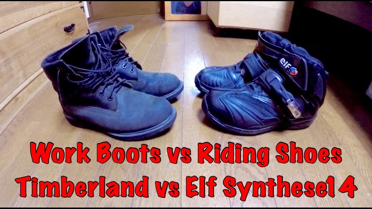 Work Boots vs Riding Shoes for 