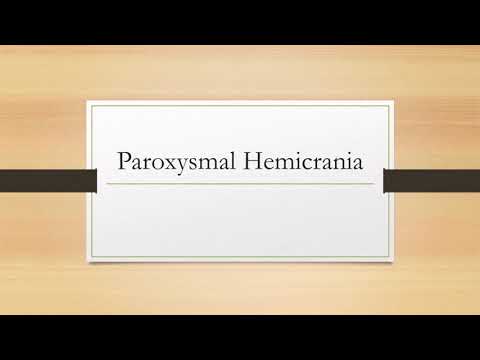 Paroxysmal Hemicrania