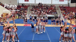 📣🎉 UCA Camp Vibes! Epic camp dance and stunts! These cheerleaders are unstoppable! 🤸‍♀️🔥 #shorts