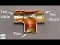 Avoid These 3 Rookie Mistakes When Soldering Copper Pipe