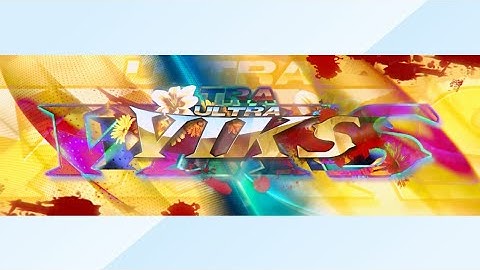 BANNER SPEEDART - "VIKS" // PS TOUCH TUTORIAL - [free gfx]