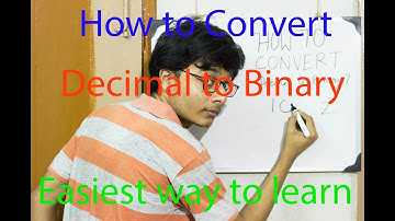 Tutorial 5 | How to convert from Decimal to Binary Number System? | Bengali