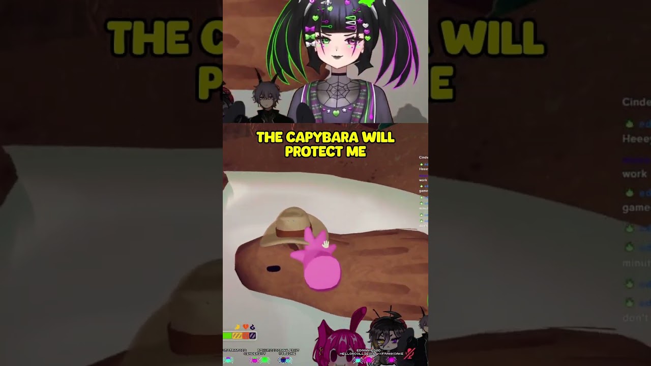 The cabybara will protect me 